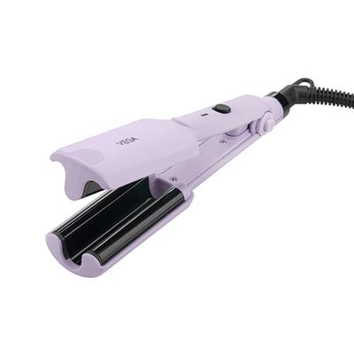 Vega Go Mini Hair Waver with Ptc Ceramic Coated Plates for Women, Purple (VHWR-02) 350 gm - Rollers & Curlers