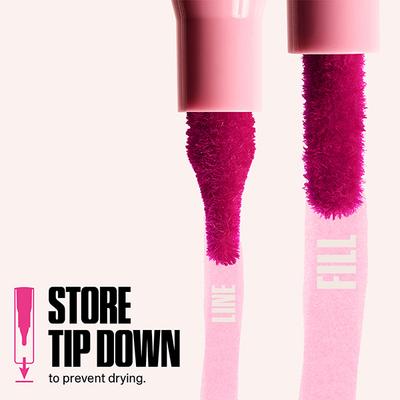 HUDA BEAUTY Lip Contour Stain Soft Nude 1 ml - Lip Stains & Tints
