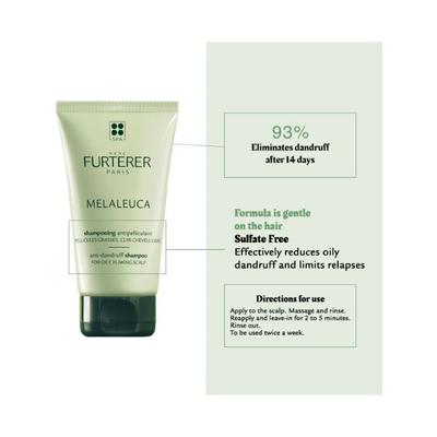 Rene Furterer Melaleuca Anti Dandruff shampoo for Oily Flaking Scalp 150 ml - Shampoos