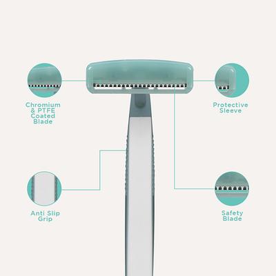 FURR By Pee Safe Bikini Line Trimming Razor for Women (Pack of 1) 1's - Hair Removal Accessories