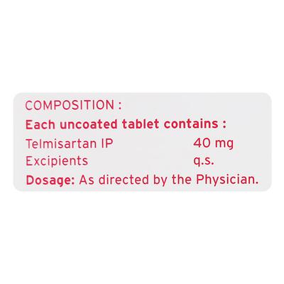 OZOTEL 40 Tablet 30's - Hypertension-Ang