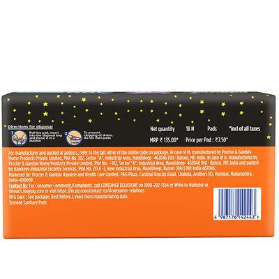 Buy Whisper Choice Nights Sanitary Pads For Women XX-Large Pack of