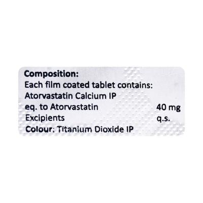 BIOTOR 40mg Tablet 10's - High Cholesterol-Dys