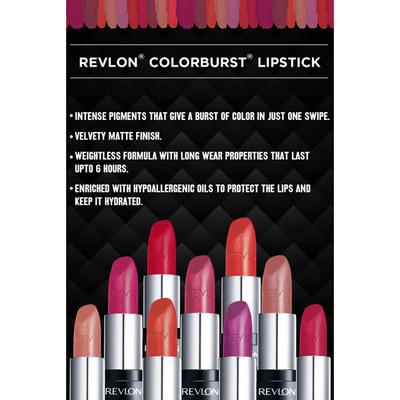 Revlon Colorburst Lipstick Matte - 08 Desert Brown 3.7gmm - Lipsticks