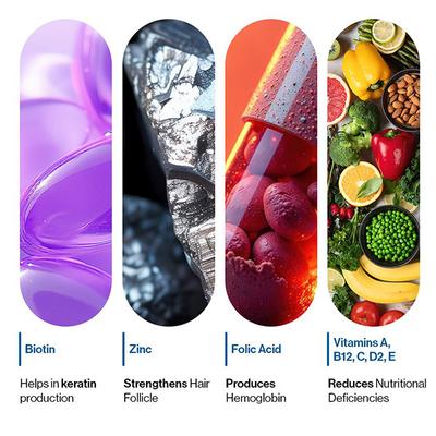 Be Bodywise Biotin Hair Gummies 30mcg 30's - Multi-Vitamins