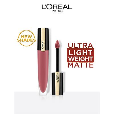 L'Oreal Paris Rouge Signature Matte Liquid Lipstick,121 I Choose 7 Gm - Lipsticks