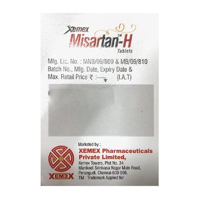 MISARTAN H Tablet 15's - Hypertension-Ang