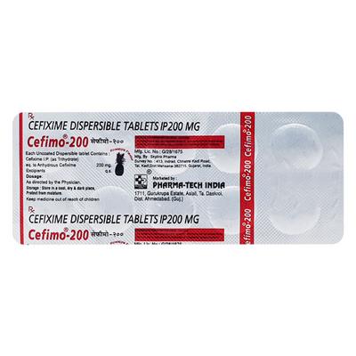 CEFIMO 200mg Tablet 10's - Bacterial Infections-Cep