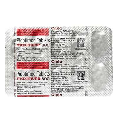 MAXIMUNE 800 Tablet 10's - Auto Immune Disease-Vac