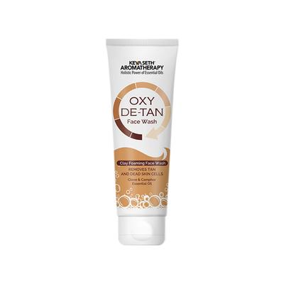 Keya Seth Aromatherapy Oxy De Tan Clay Foaming Facewash Hydration and Moisturizing Infused with Clove and Camphor Oil 100 ml - Face Wash & Cleansers