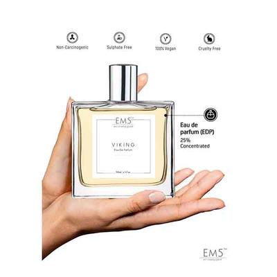 EM5 Viking Perfume for Men - Eau De Parfum Spray, Aromatic Citrus Woody 50 ml - Men Perfumes (Edt/Edp)