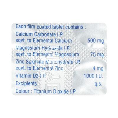 Calcimax D 1000mg Tablet 30'S - Supplements-Cal