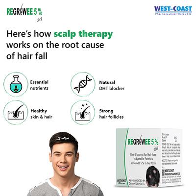 REGROWEE 5% Gel 50gm - Hair Loss-Oth