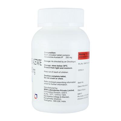 ABURA 250 Tablet 120's - Cancer Oncology-Cyt
