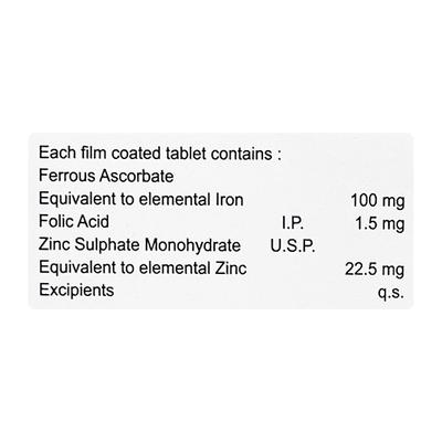 FEFORON ZXT Tablet 10's - Iron Supplement/Anaemia-Vma