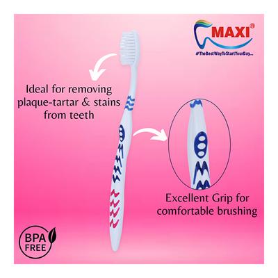 Maxi Mango Toothbrush - Hard (Buy 1 Get 1 Free) - Toothbrushes