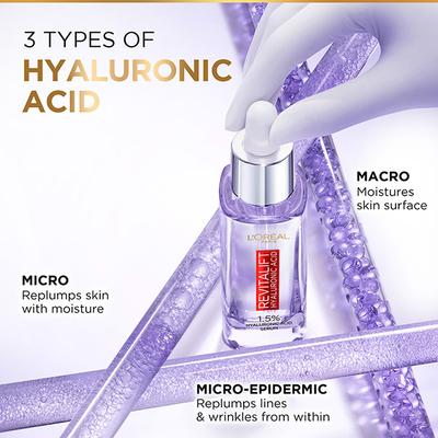 L'Oreal Paris Revitalift Hyaluronic Acid 1.5% Hyaluron Serum 15 ml - Face Serum