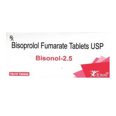 BISONOL 2.5 Tablet 10's - Hypertension-Bet