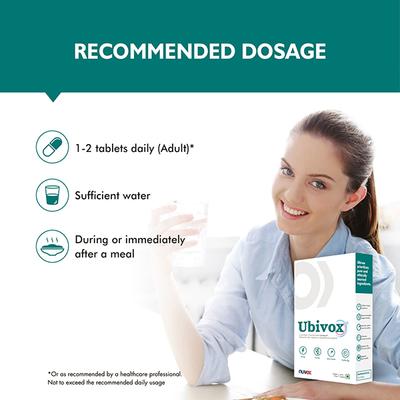 Nuvox Ubivox Sugar Free Tablet 30's - Nutritional Supplements