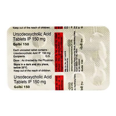 GOLBI 150mg Tablet 15's - Cholelithiasis/Gall Stones