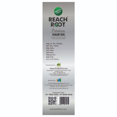 Amrith Noni Reach Root Premium Hair Oil 100 ml - Hair Oils