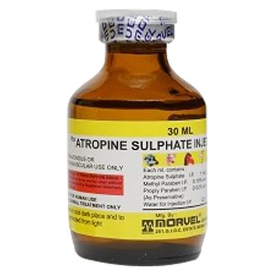 ATROPINE SULPHATE (VET) Injection 30ml - Veterinary-Pharma