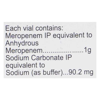 Merosure 1gm Injection 1's - Bacterial Infections-OBL