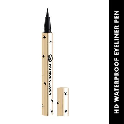 Fashion Colour Hd Waterproof Eyeliner Black (L028) 1ml - Eyeliners