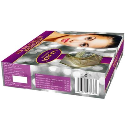 Vaadi Herbals Anti-Pollution Silver Facial Kit 270 gm - Facial Kits