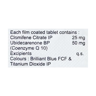 CCQ 25mg Tablet 10'S - Hormonal Therapy-Tro