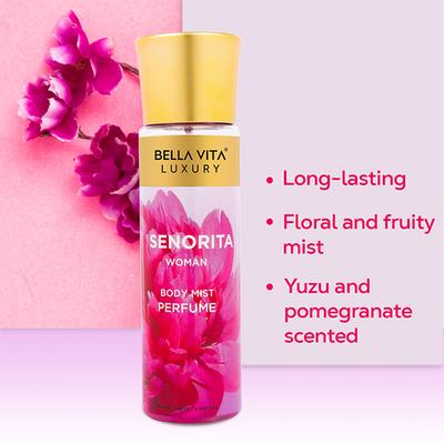 Bella Vita Organic Luxury Senorita Woman Body Mist 150 ml - Body Mist/Spray
