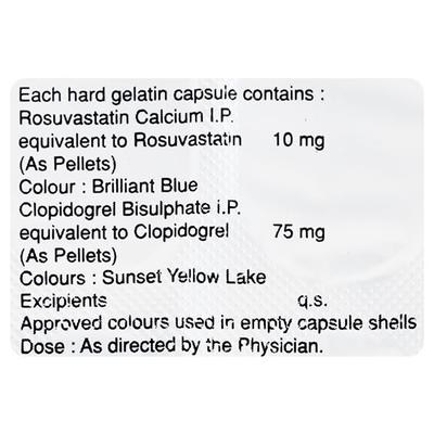 Rozuplatt Capsule 10'S - High Cholesterol-Dys