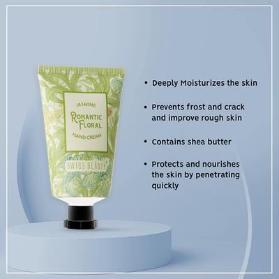 Swiss Beauty Jasmine Romantic Floral Hand Cream 35 gm - Hand Creams