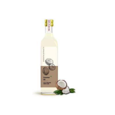 Essentia Extracts Combo of Cold-Pressed Coconut Oil & Sesame Oil, 1000ml (500ml +500ml) 2's - Massage Oils