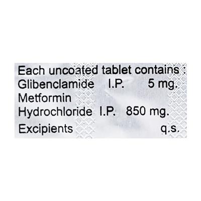 G Formin Plus Tablet 10'S - Diabetes-Ant