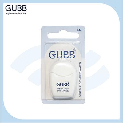 GUBB Dental Floss Thread Mint Waxed 20 gm - Floss & Tongue Cleaners
