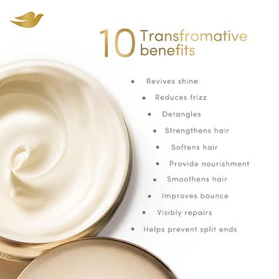 Dove 10 in 1 Shine Revive Treatment Hair Mask for dull hair 300 ml - Hair Masks & Packs