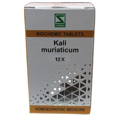 Dr. Willmar Schwabe Kali Muriaticum Biochemic Tablet 12X 25 gm - Bio-Chemic