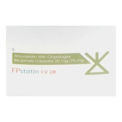 FPSTATIN CV 20 Capsule 15's - High Cholesterol-Dys