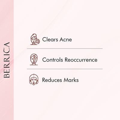 Berrica Strawberry Acne Control Gel 30 gm - Face Gels
