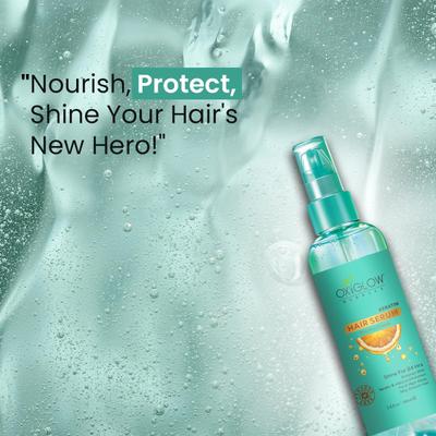 OxyGlow Herbals Keratin Hair Serum 100 ml - Hair Serums
