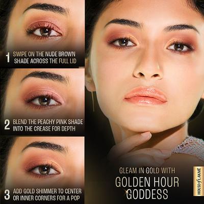 Lakme 9To5 Eyeconic Shadow Stack Goldn Hour Godess 7 gm - Eyeshadow, Bases & Primers