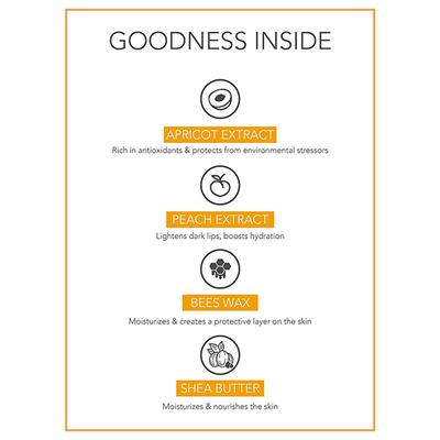 Fabessentials Apricot Peach Lip Butter 5 gm - Lip Scrubs
