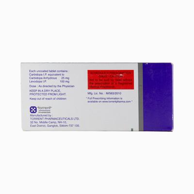 Tidomet Plus Tablet 10'S - Parkinsonism-Apd