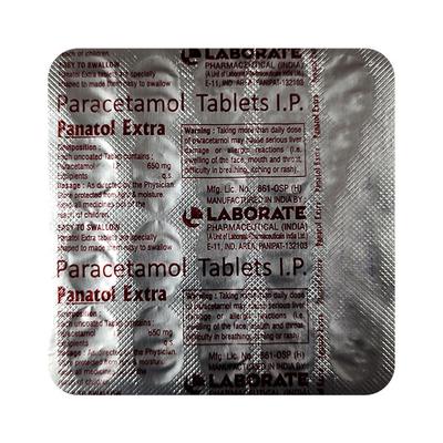 PANATOL EXTRA Tablet 20's - Fever-Ana