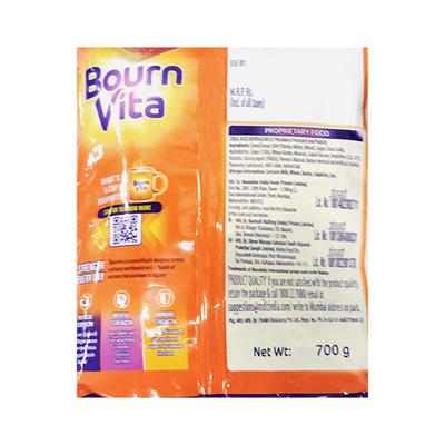 BournVita Strength Everyday Drink (for 7-9 Years) Pouch 700 g - Nutrition Supplements