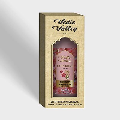 Vedic Valley BODY LOTION SAKURA CERTIFIED NATURAL 300 ml - Lotions & Creams