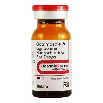 CLOTRIN AC Ear Drops 10ml - Ear Conditions-EAA