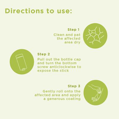 Pee Safe Natural Anti Chafing Stick Cream 75 gm - Intimate Care