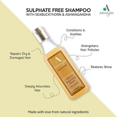 Aaranyaa Sulphate Free Shampoo Seabuckthorn 250 ml - Shampoos